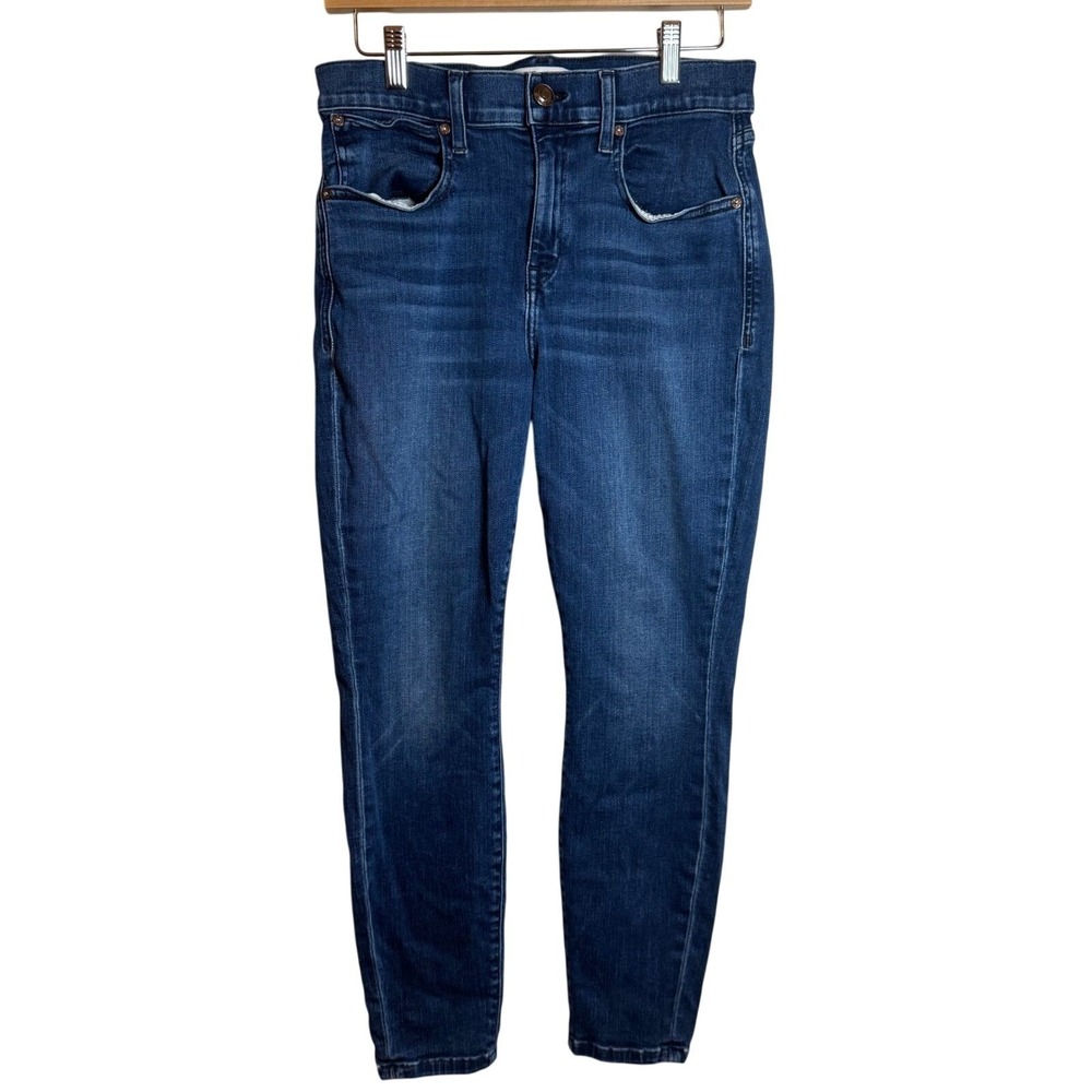 AYR The Chiller Skinny Jeans Womens 31x26 Dark Wash Blue High Rise Made in USA - Picture 1 of 6